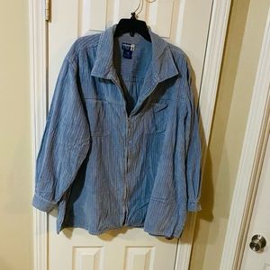 🔥🔥🔥Venezia Jeans Jacket 🧥26/28 Women!!! Blue 100% cotton💙🤍🔥